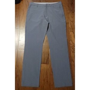 FootJoy Men's Gray Golf Performance Straight Athletic Fit Pants Sz 35x30